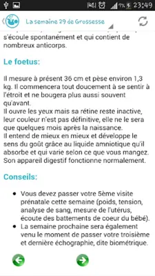 La Grossesse de A-Z android App screenshot 1